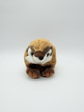 Swibco Puffkins Scooter Chipmunk Plush Stuffed Animal Toy 4.5" 1994